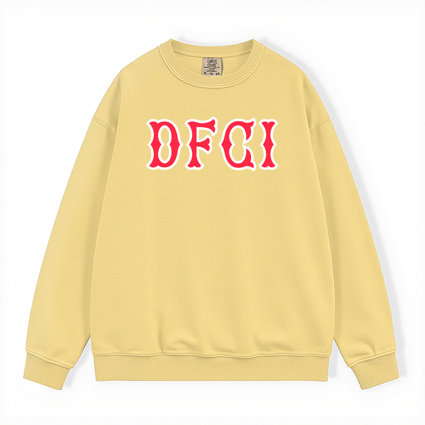 DFCI SOX LETTERS CREWNECK