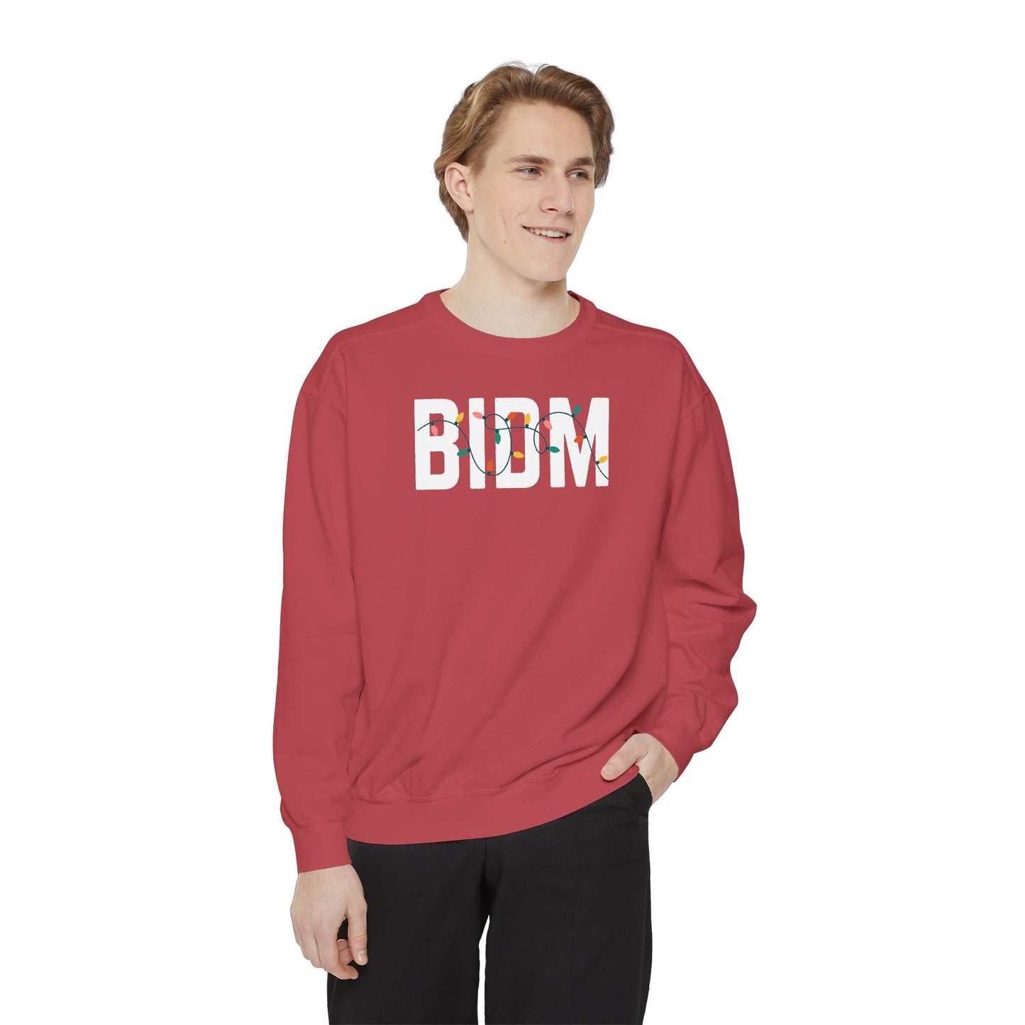 BIDM ALL STAFF HOLIDAY CREWNECK