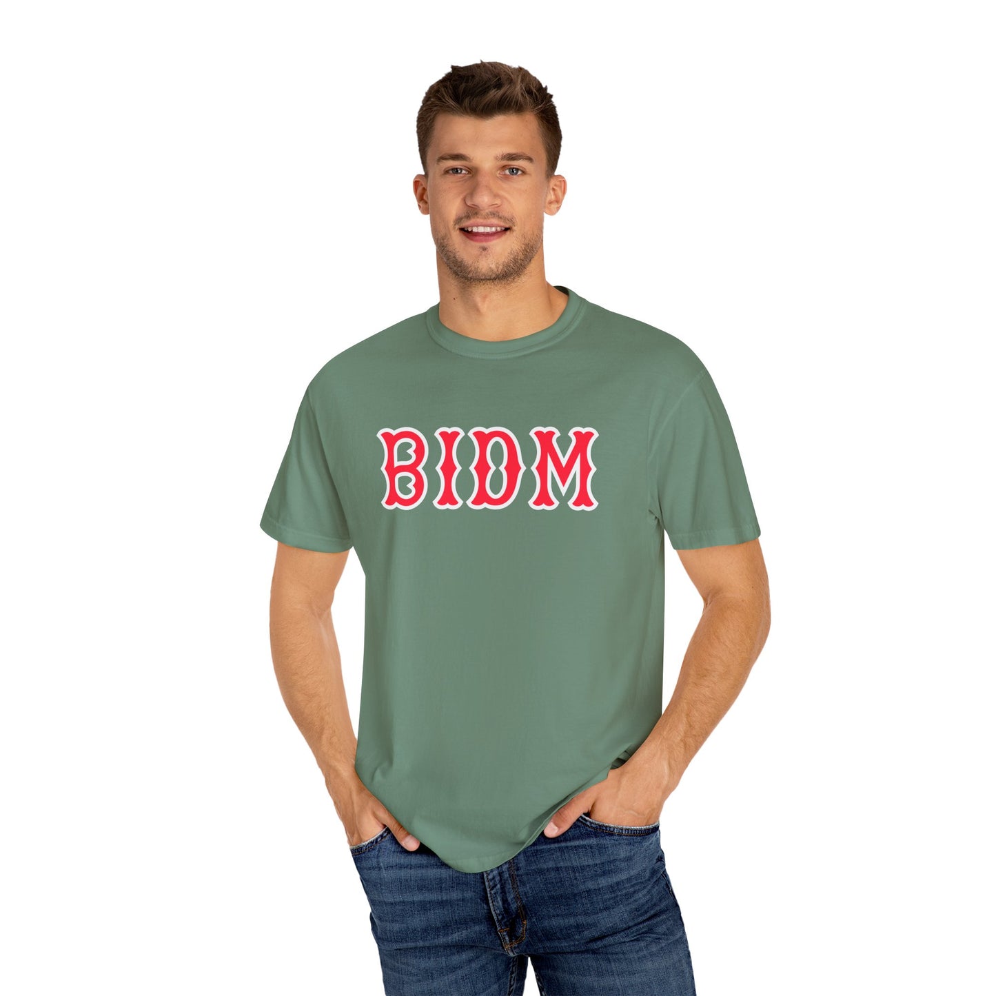 BIDM SOX LETTERS TEE
