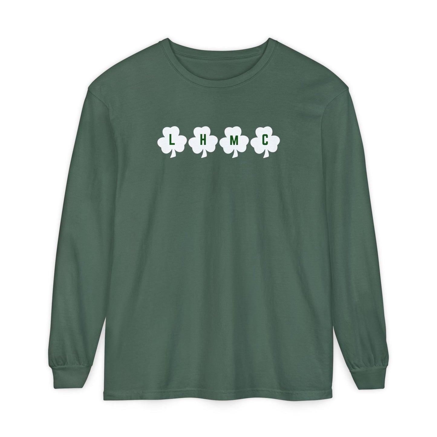 GREEN LHMC SHAMROCK LONG SLEEVE
