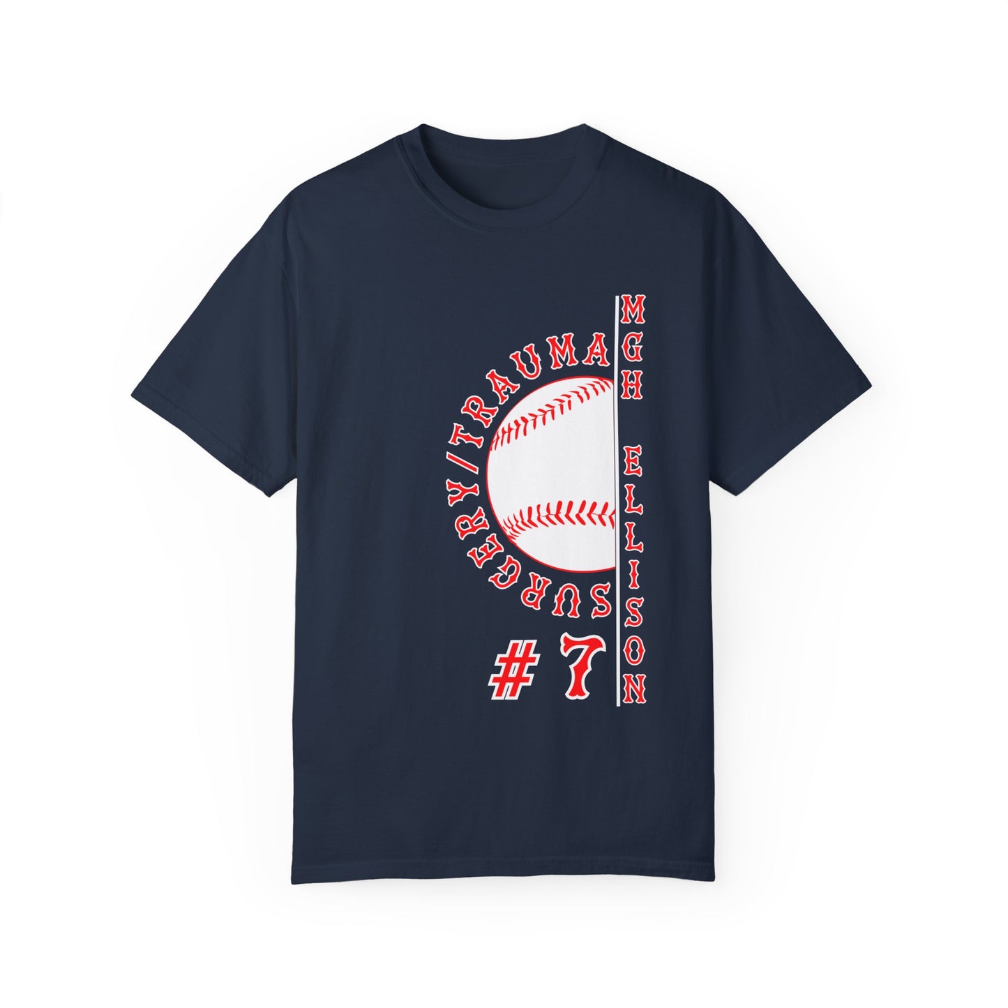 MGH ELLISON #7 NURSES NIGHT COMFORT COLORS T-SHIRT