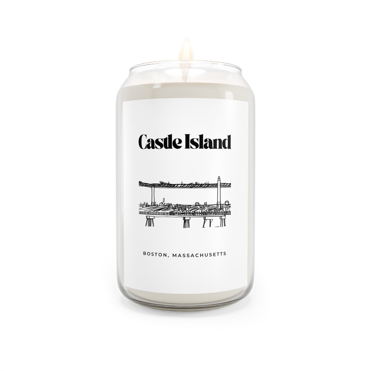 Castle Island Scented Soy Candle