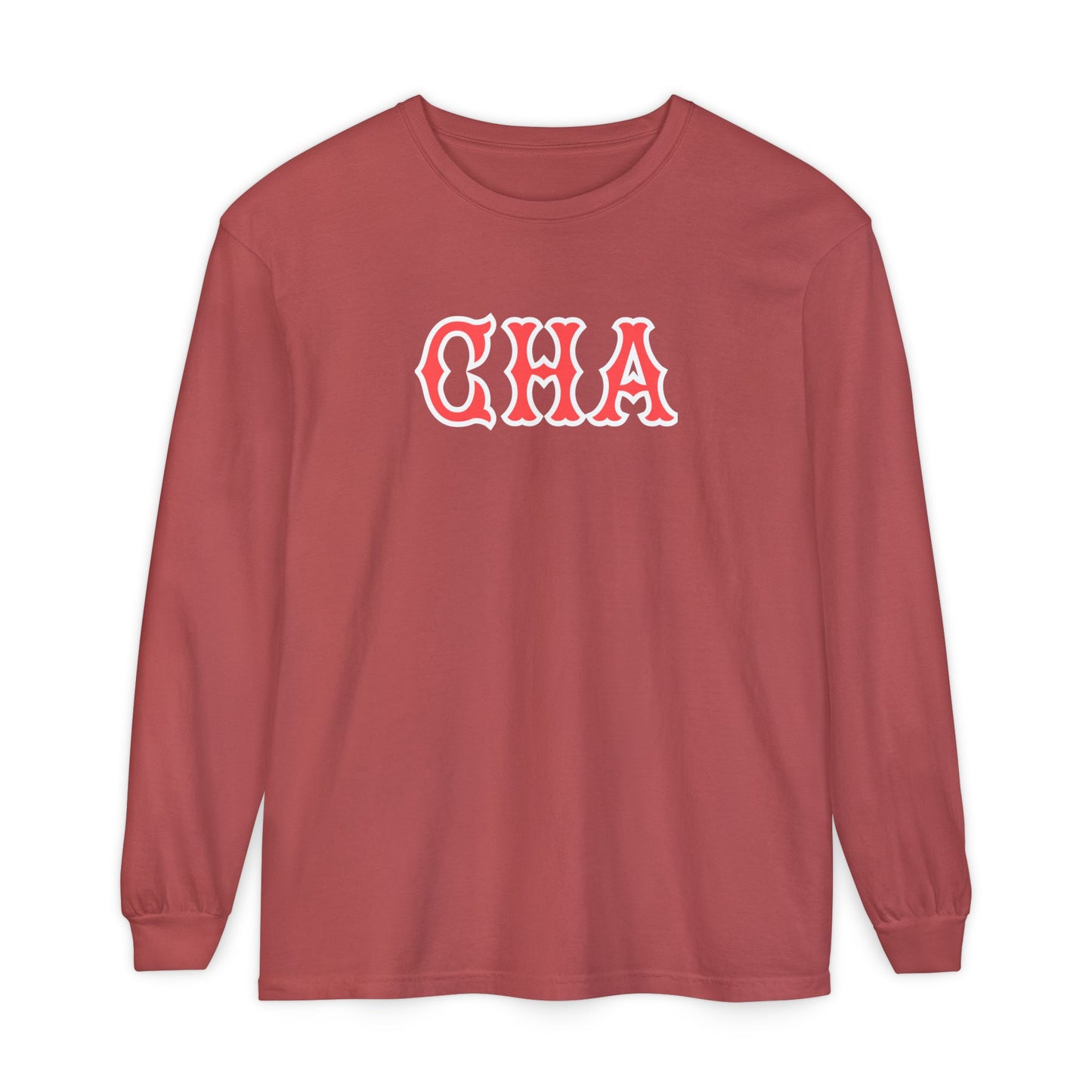 CHA SOX LETTERS LONG SLEEVE