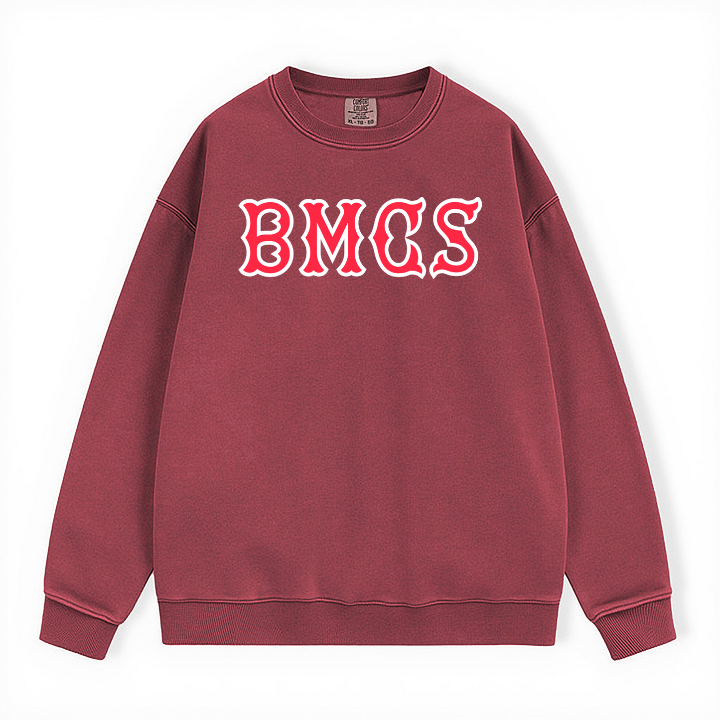 BMCS SOX LETTERS CREWNECK