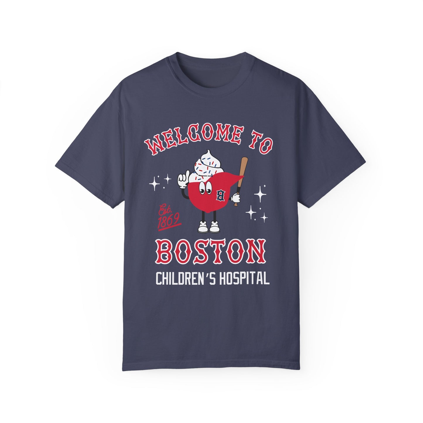 BCH #1 PEDIATRICS BASEBALL TEE