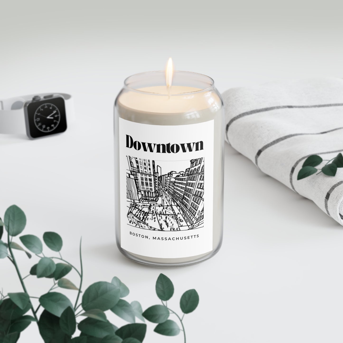 Downtown Scented Soy Candle