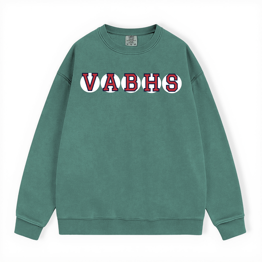 VABHS RETIRED SOX LETTER CREWNECK