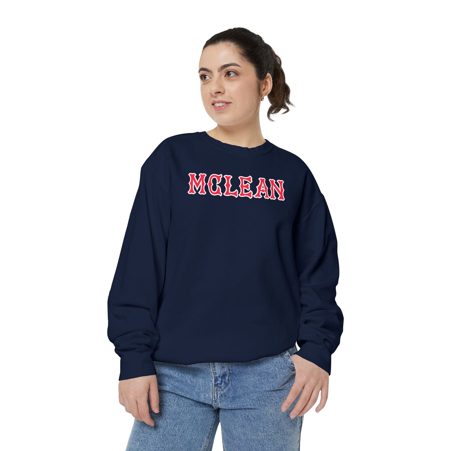 MCLEAN SOX LETTERS CREWNECK