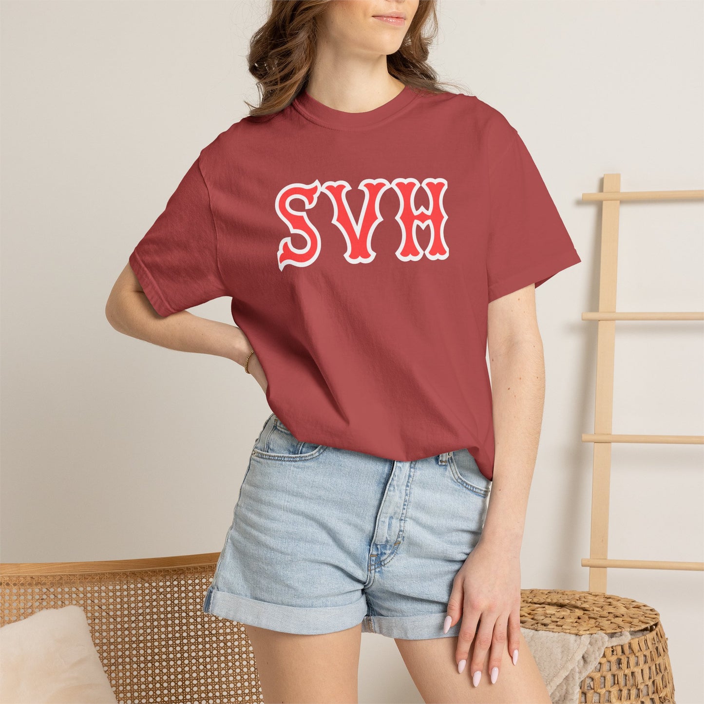 SVH SOX LETTERS TEE