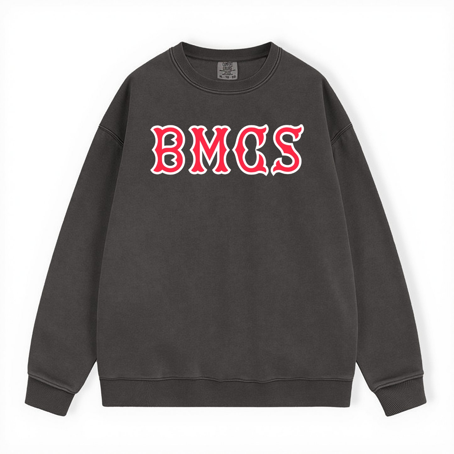 BMCS SOX LETTERS CREWNECK