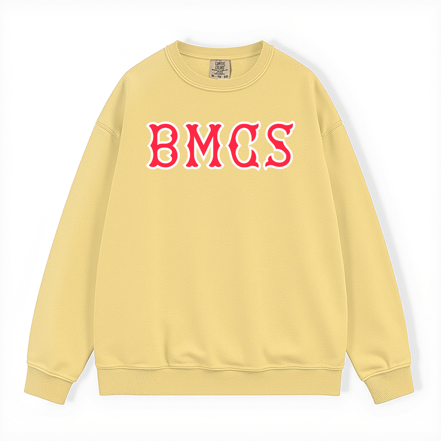 BMCS SOX LETTERS CREWNECK