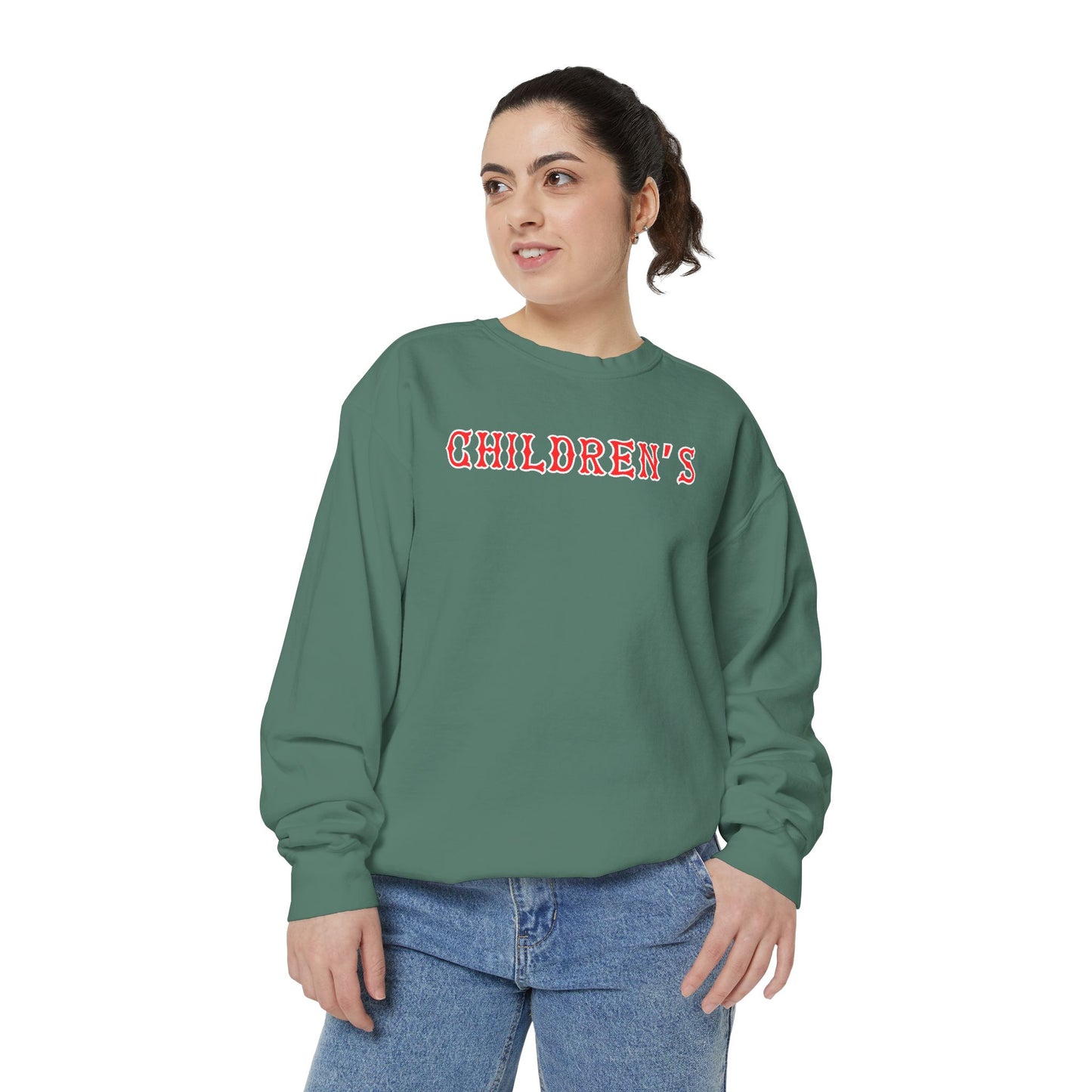 CHILDREN'S SOX LETTERS CREWNECK