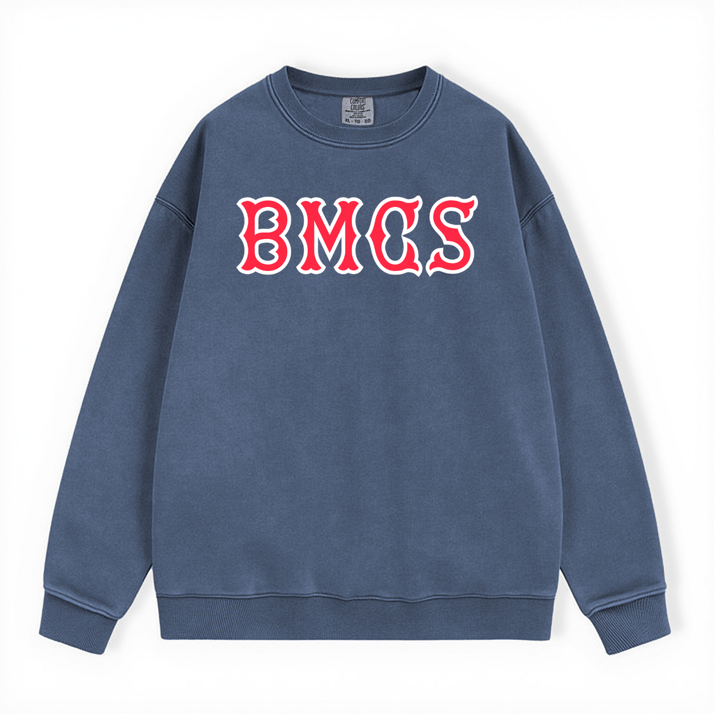 BMCS SOX LETTERS CREWNECK