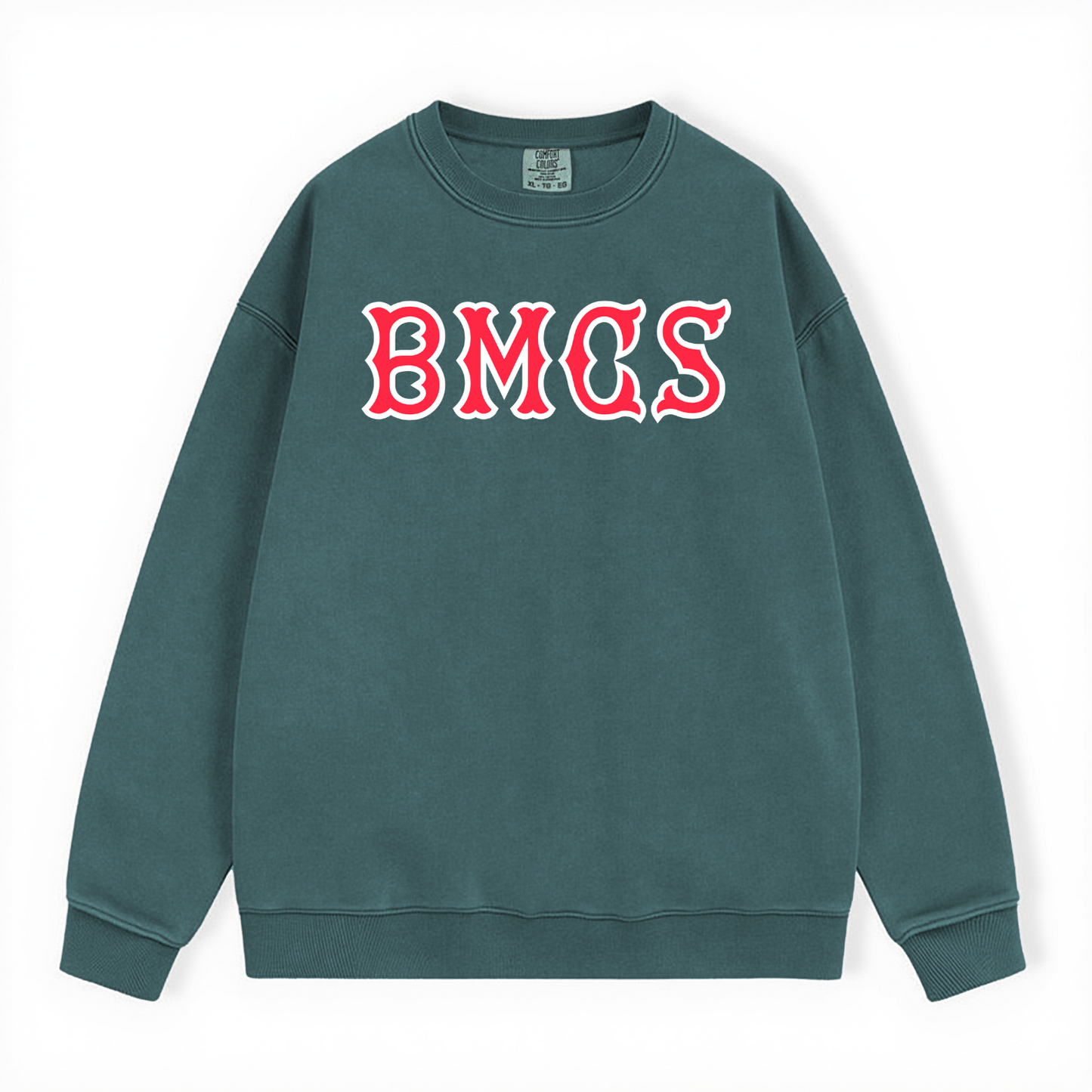 BMCS SOX LETTERS CREWNECK