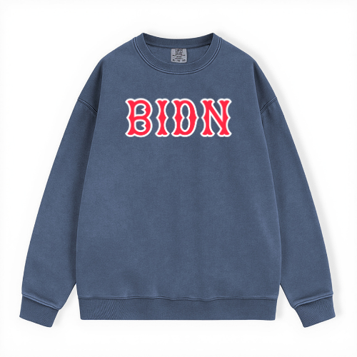 BIDN SOX LETTERS CREWNECK