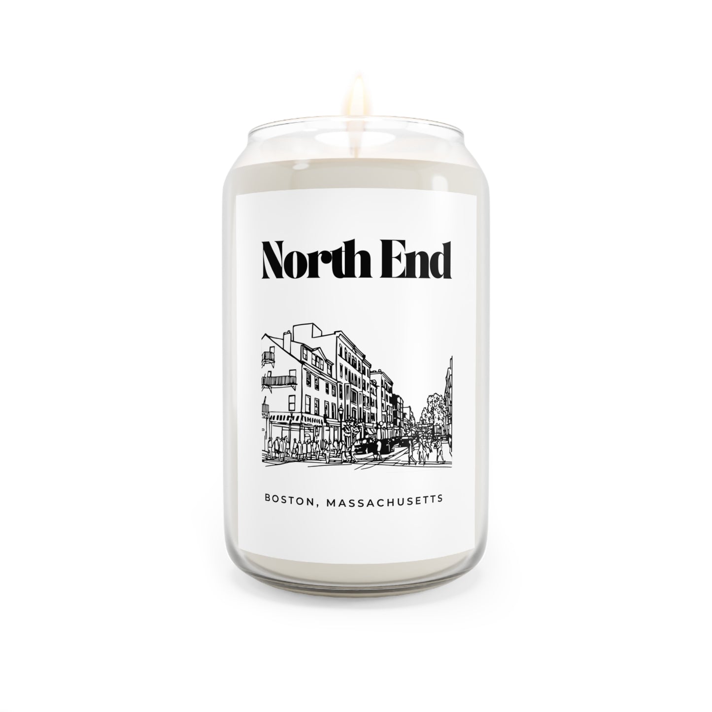 North End #3 Scented Soy Candle