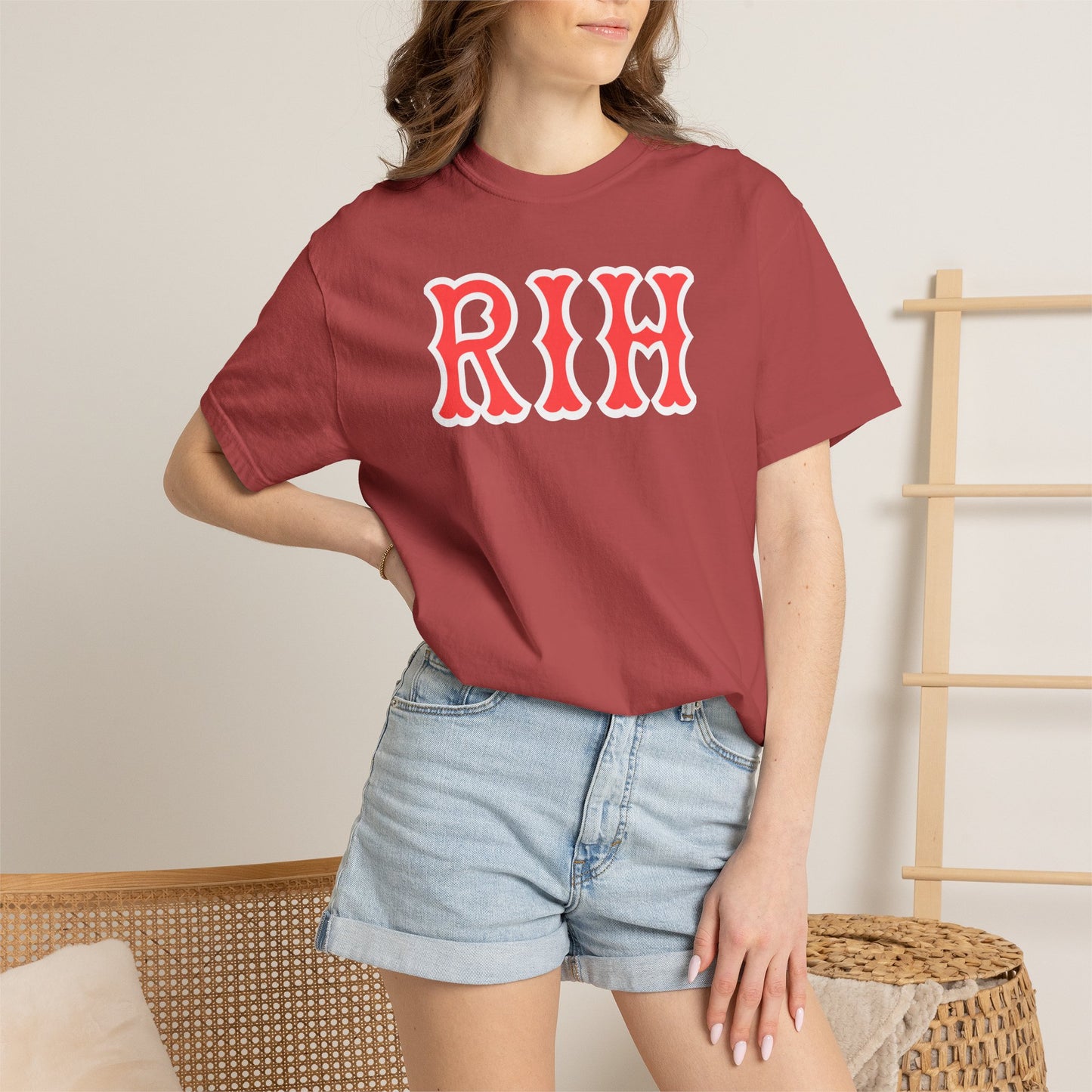 RIH SOX LETTERS TEE