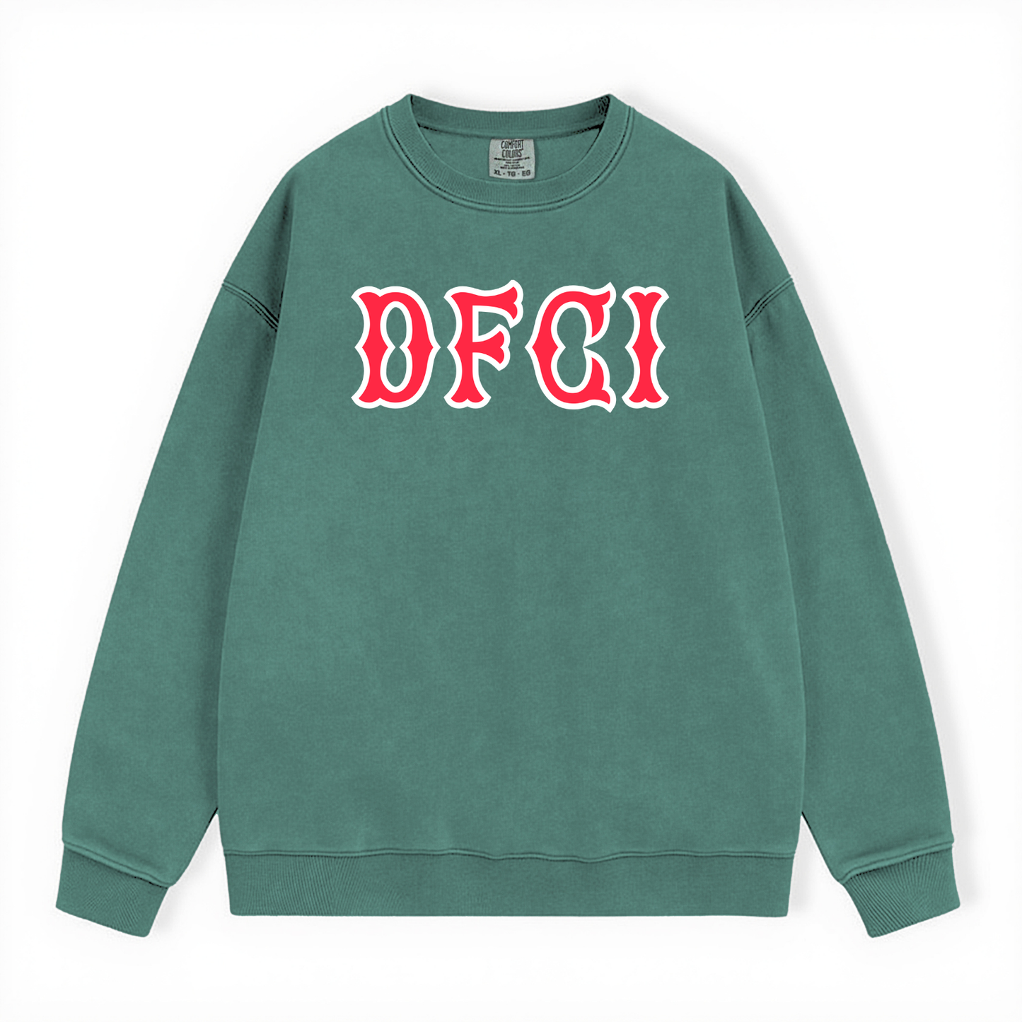 DFCI SOX LETTERS CREWNECK- CLEARANCE