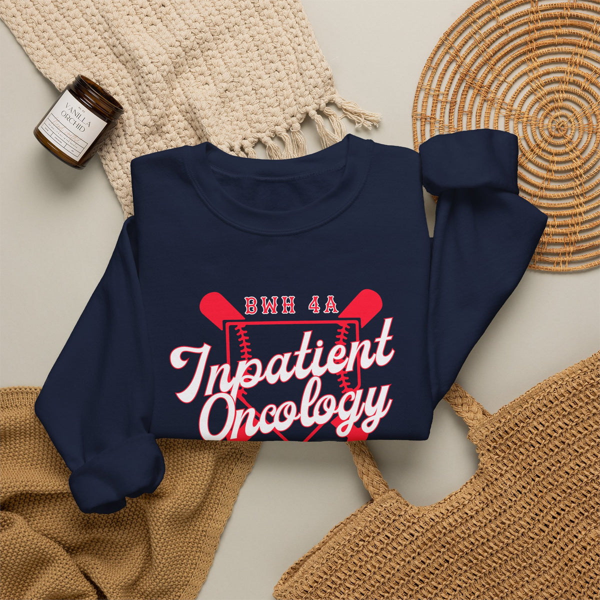 NAVY BWH 4A INPATIENT ONCOLGY CREWNECK
