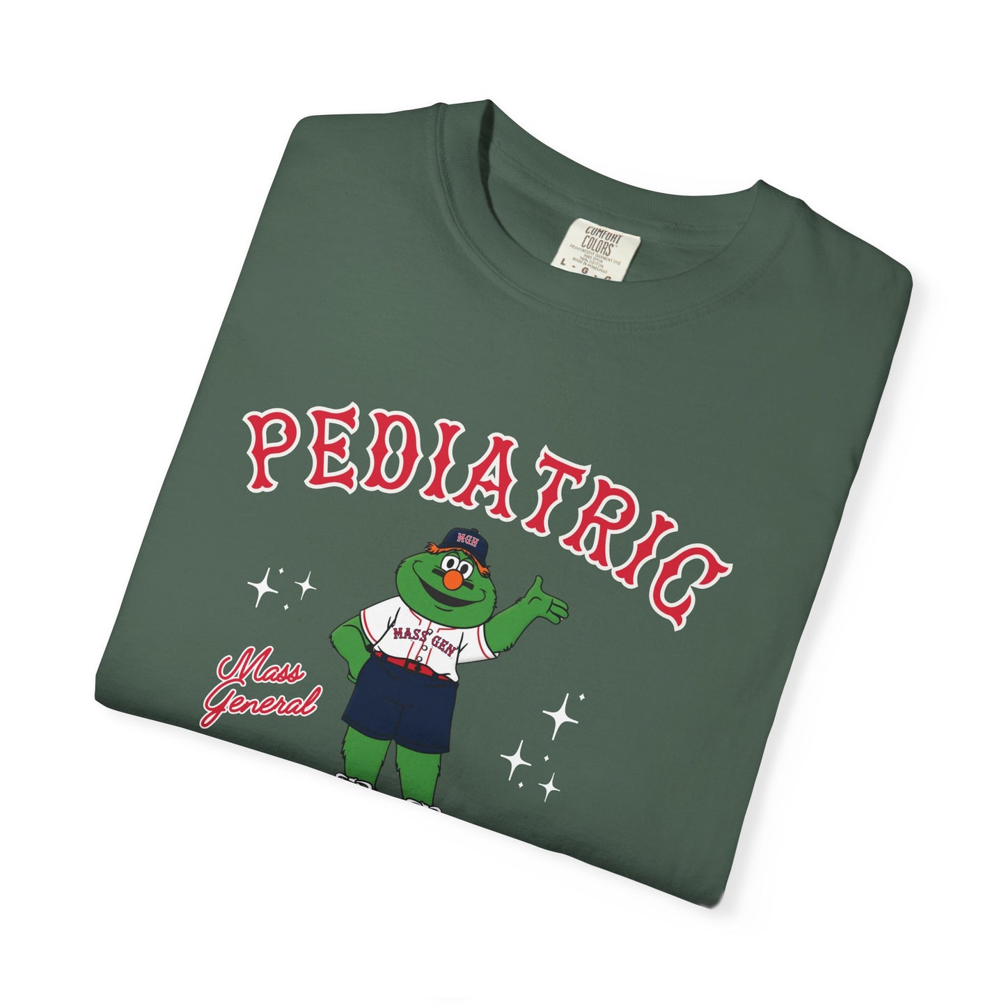 MGH PEDIATRIC EMERGENCY GREEN MONSTER T-SHIRT