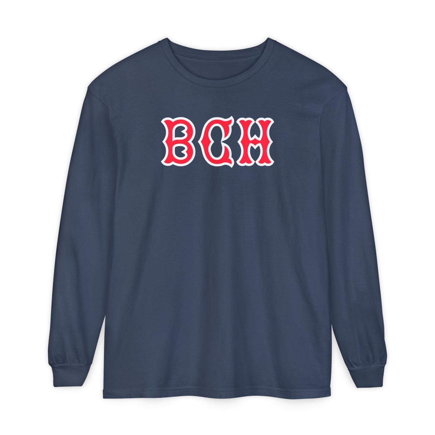 BCH SOX LETTERS LONG SLEEVE