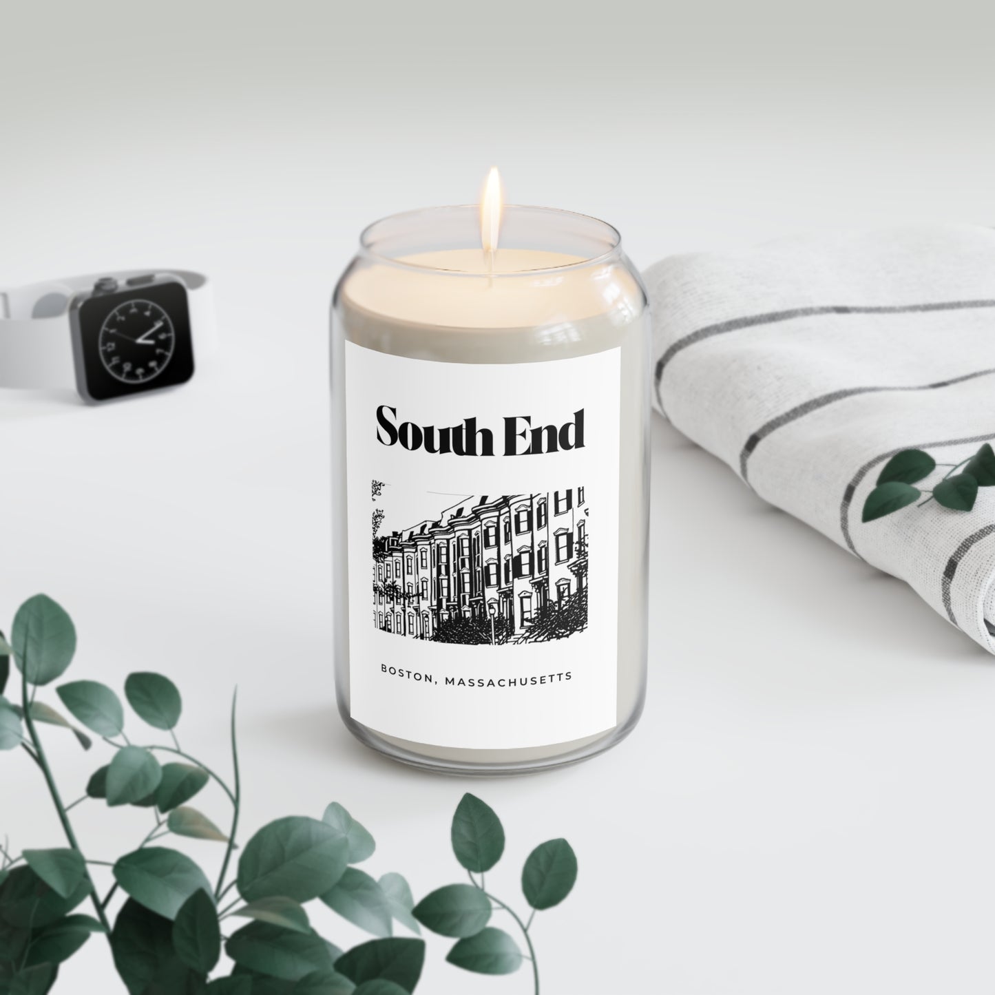 South End #4 Scented Soy Candle