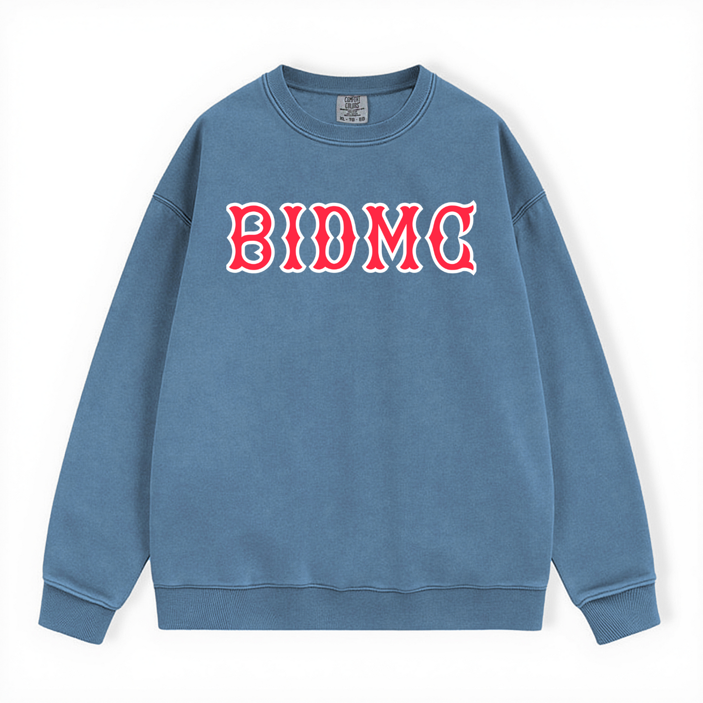 BIDMC SOX LETTERS CREWNECK