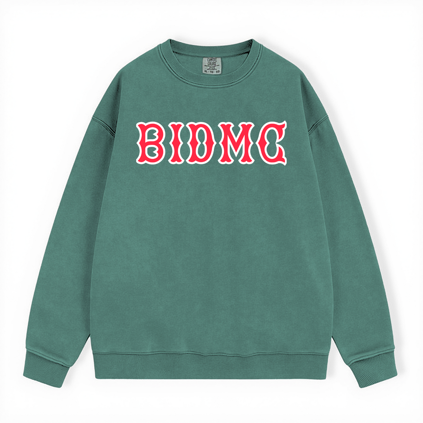 BIDMC SOX LETTERS CREWNECK