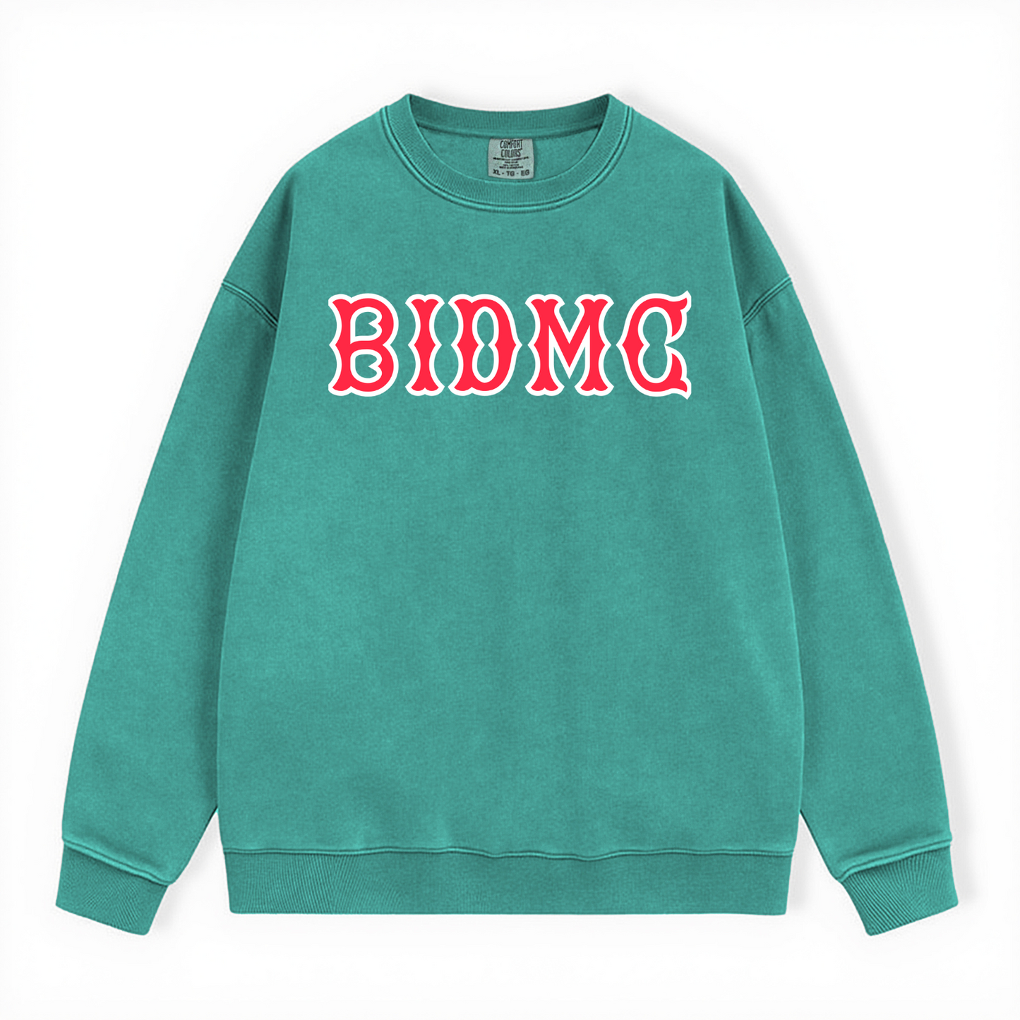 BIDMC SOX LETTERS CREWNECK