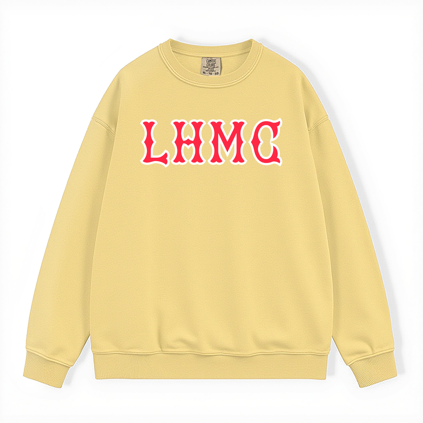 LHMC SOX LETTERS CREWNECK