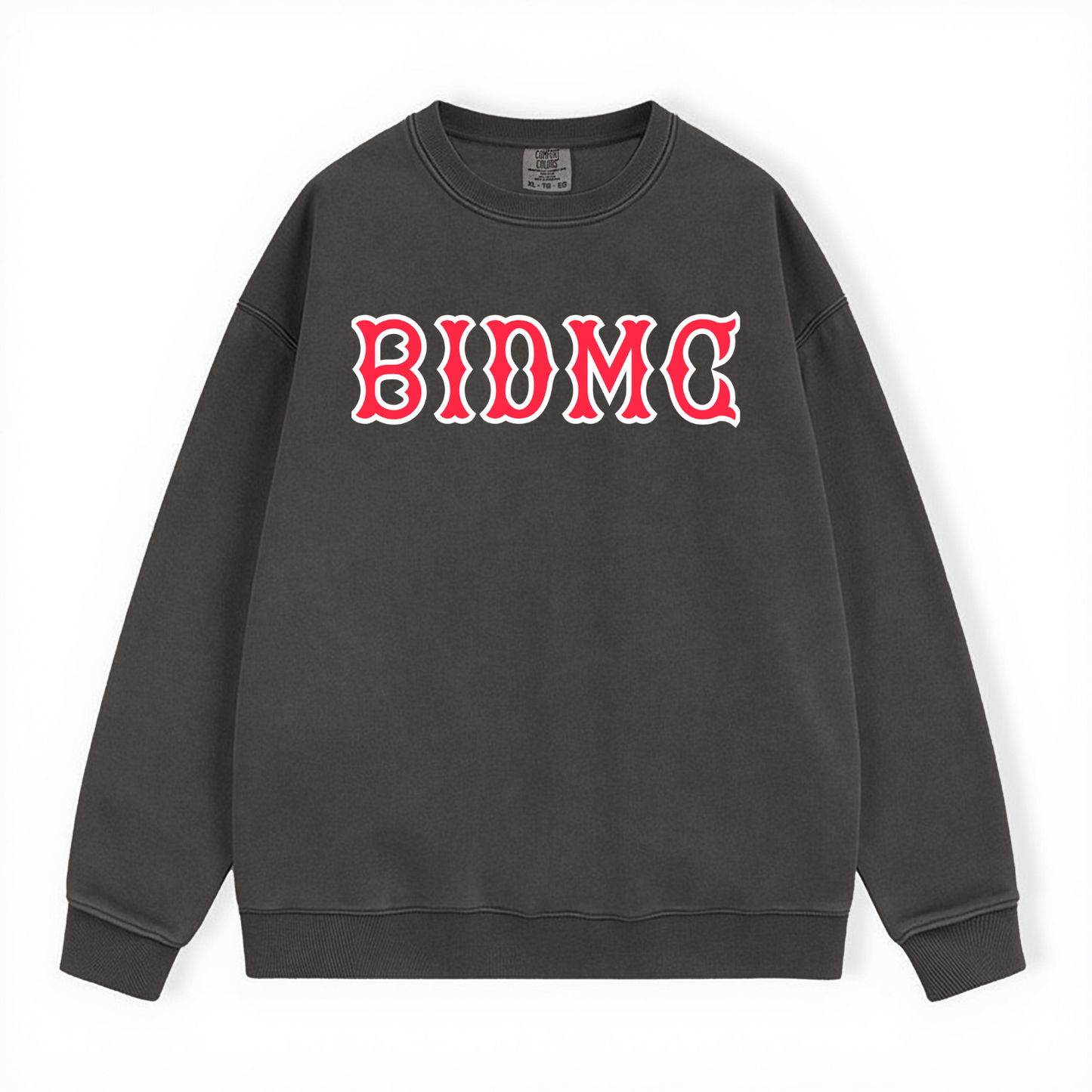 BIDMC SOX LETTERS CREWNECK