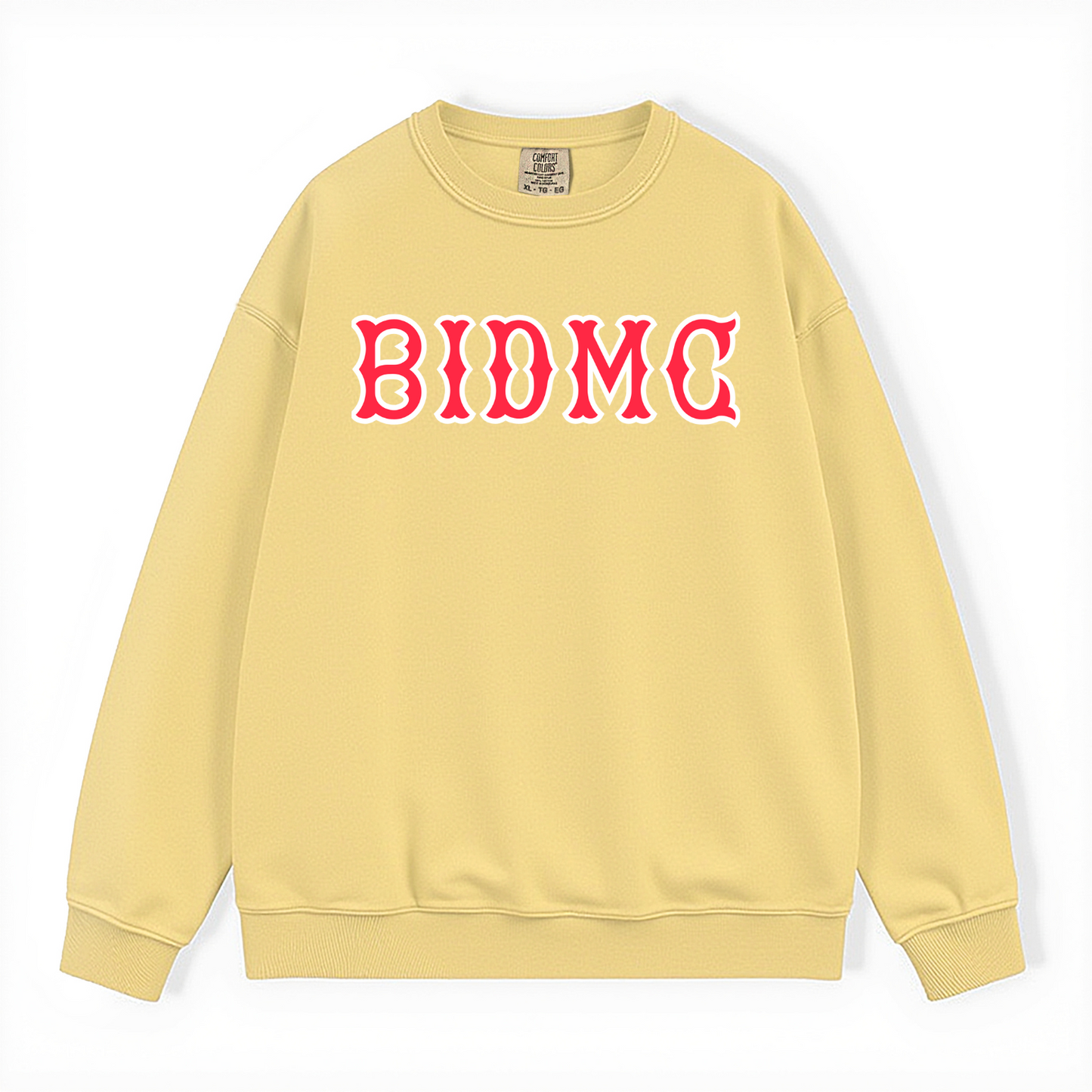 BIDMC SOX LETTERS CREWNECK