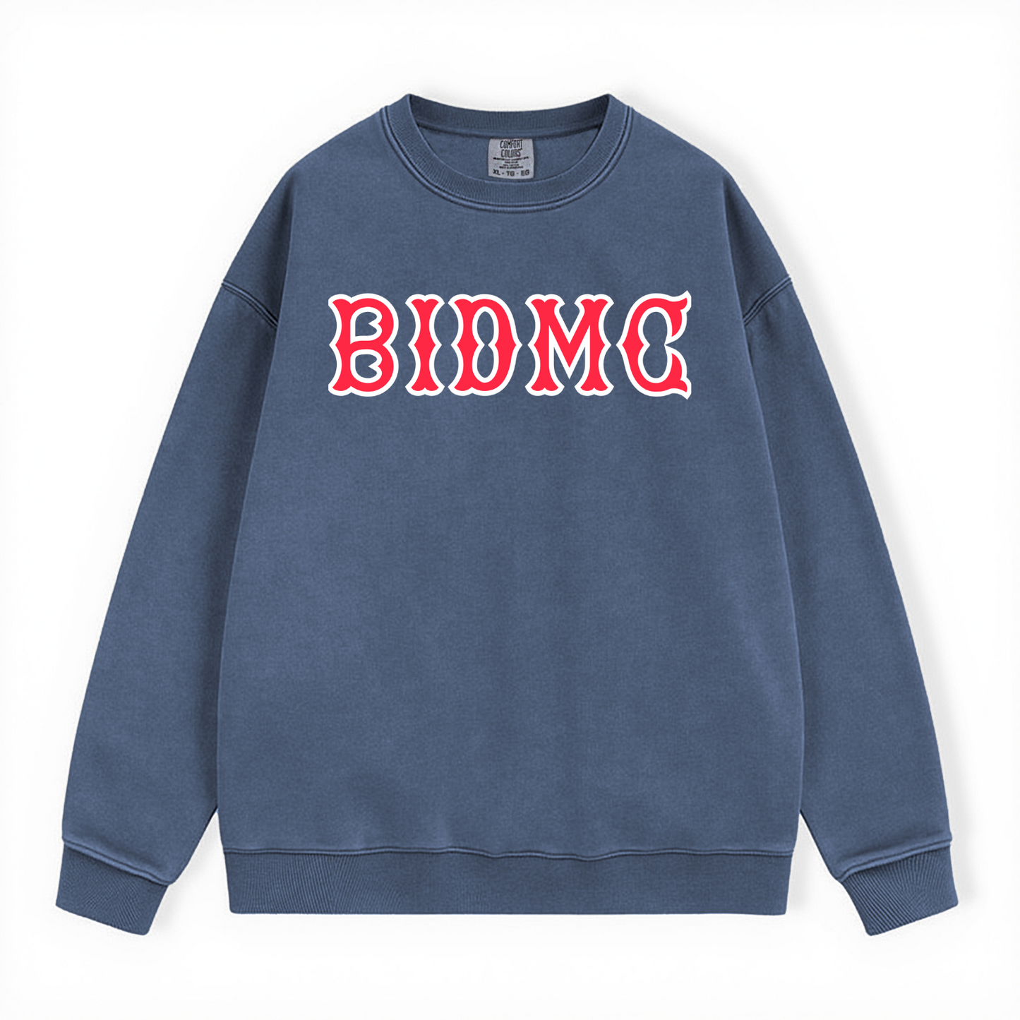BIDMC SOX LETTERS CREWNECK