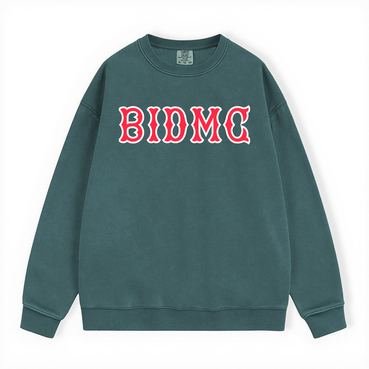 BIDMC SOX LETTERS CREWNECK