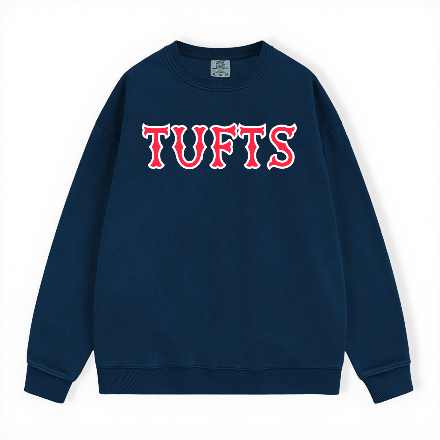 TUFTS SOX LETTERS CREWNECK