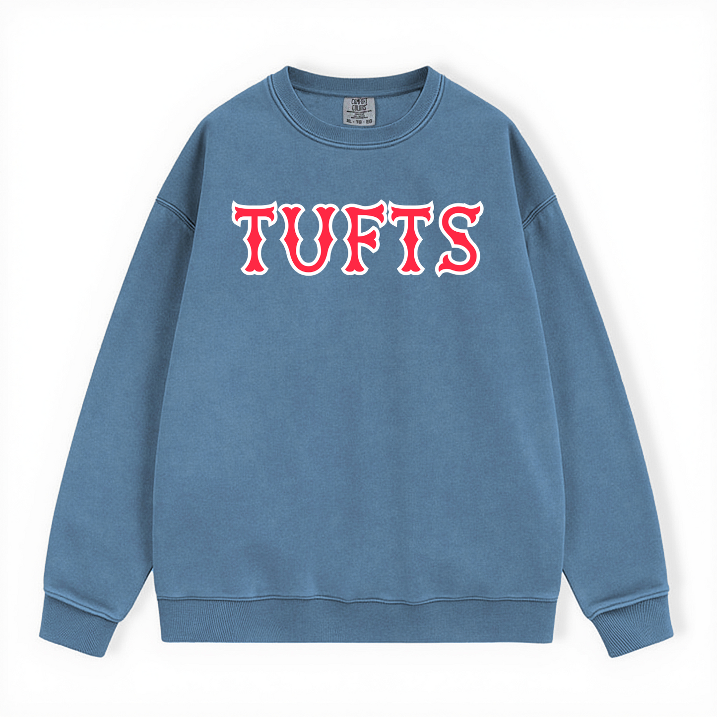 TUFTS SOX LETTERS CREWNECK