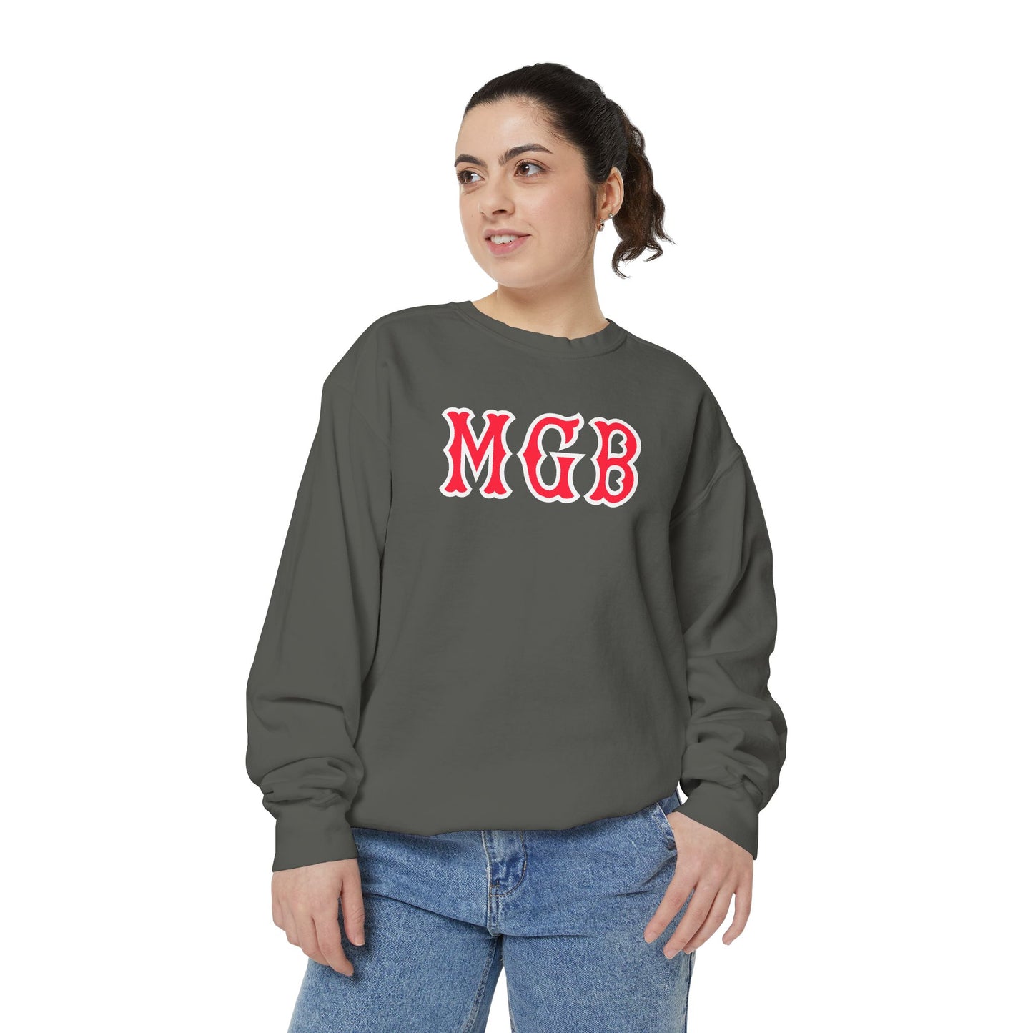 MGB SOX LETTERS CREWNECK