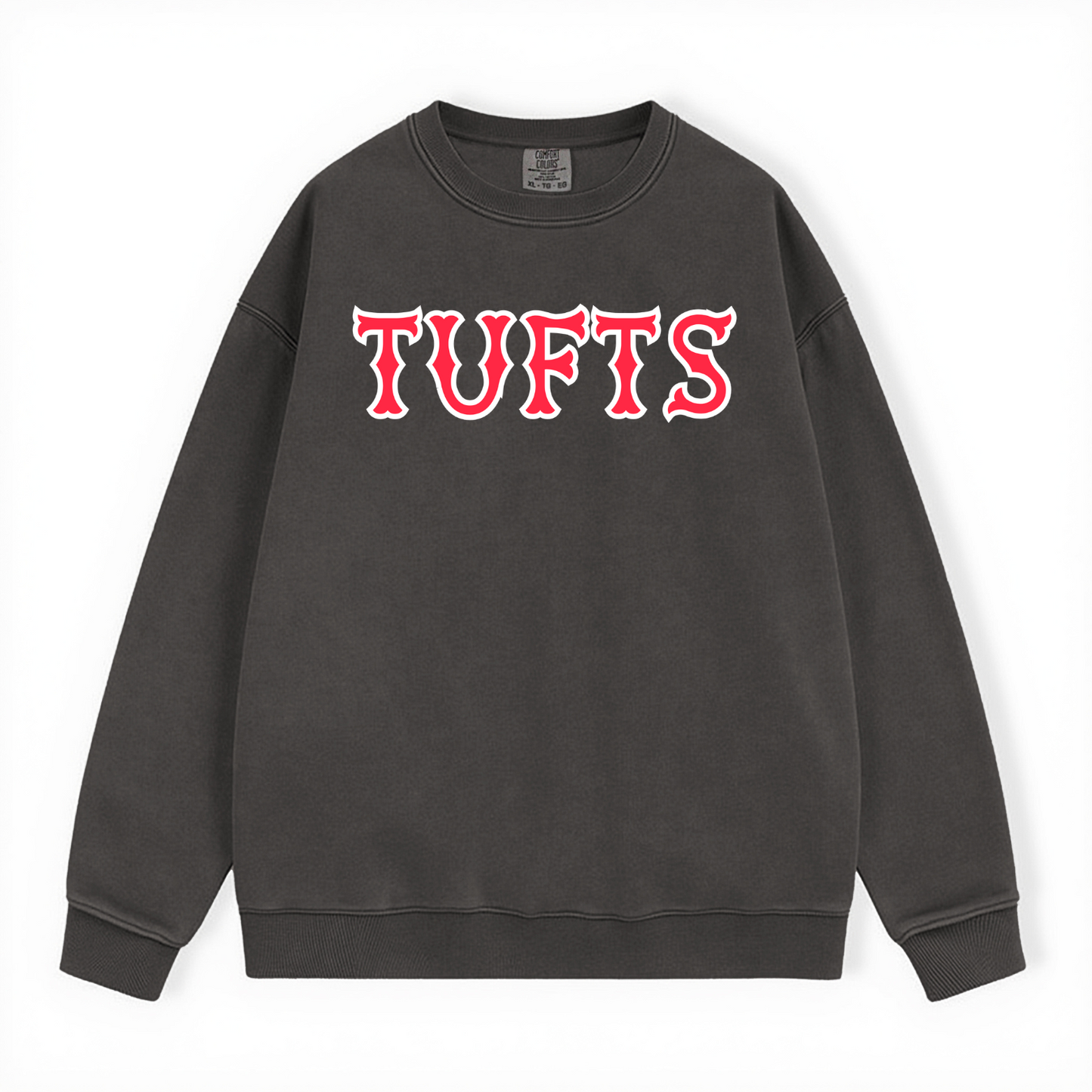 TUFTS SOX LETTERS CREWNECK