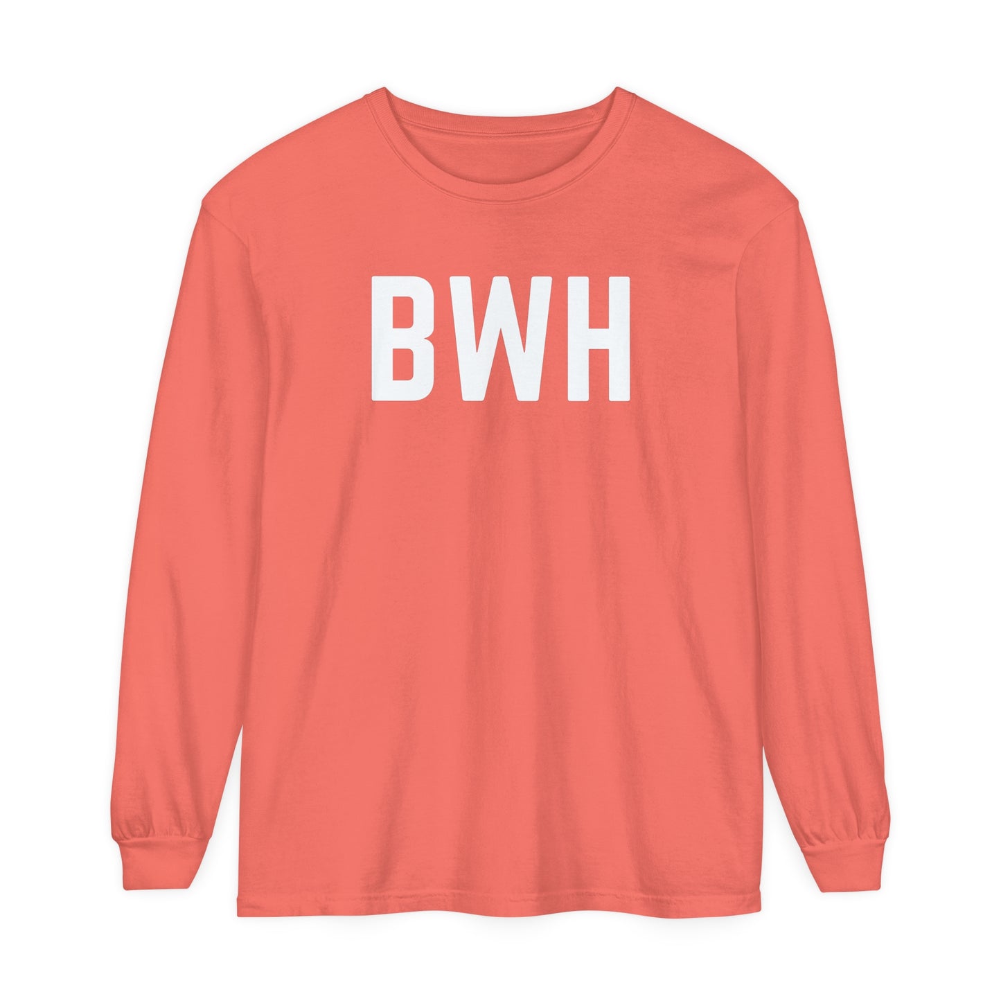 Unisex Garment-dyed Long Sleeve T-Shirt