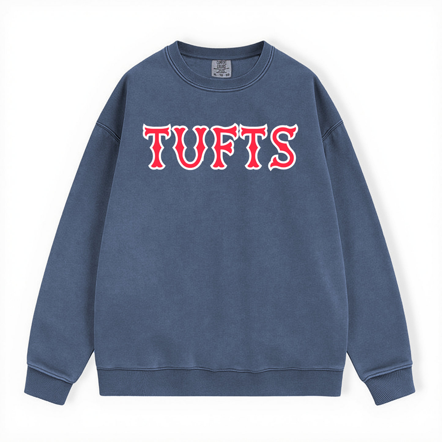 TUFTS SOX LETTERS CREWNECK