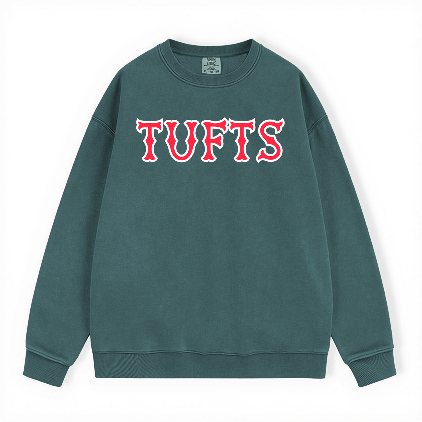 TUFTS SOX LETTERS CREWNECK