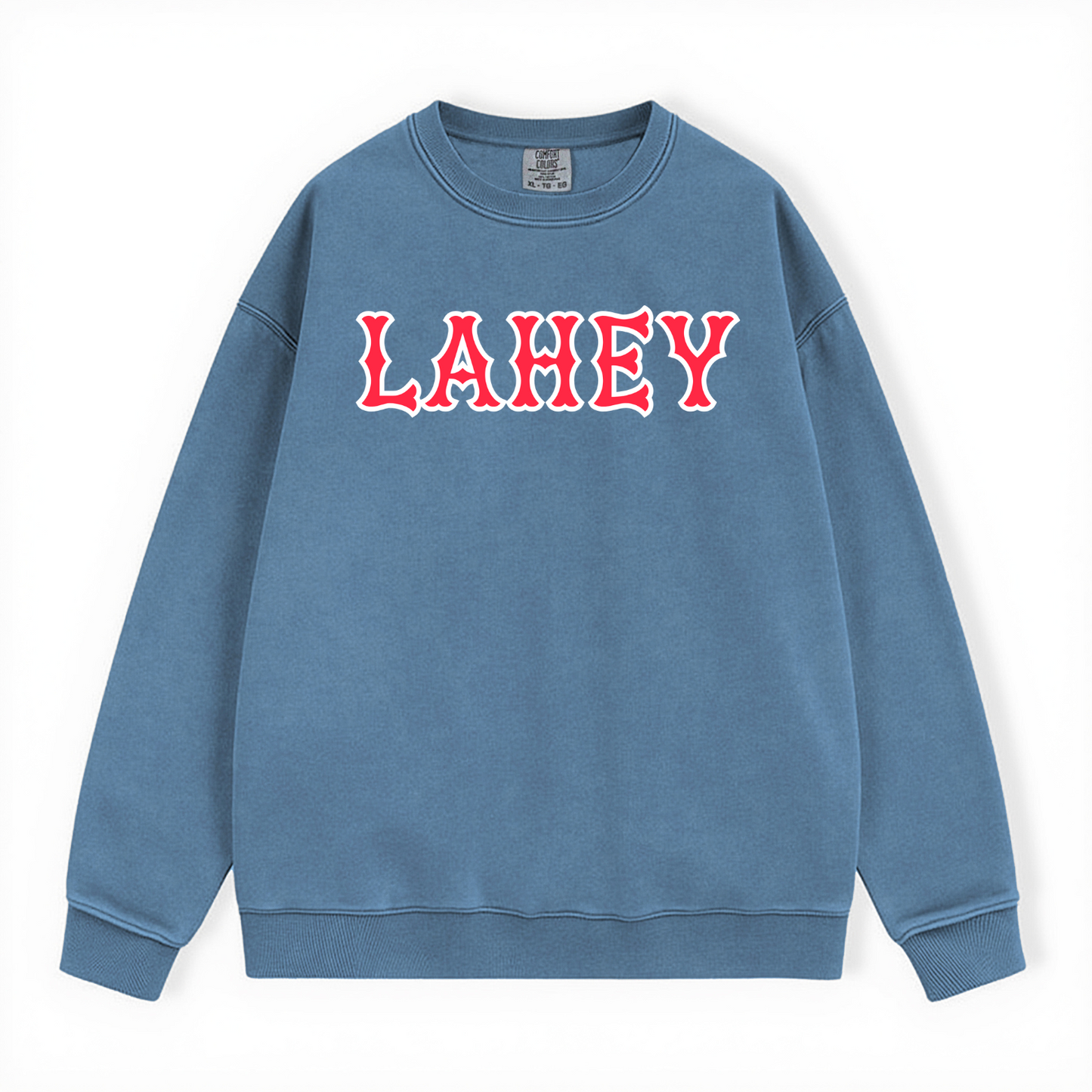 LAHEY SOX LETTERS CREWNECK