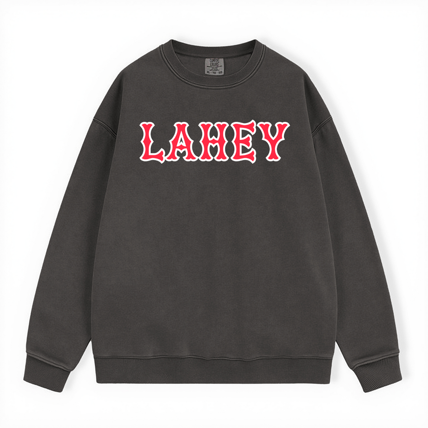 LAHEY SOX LETTERS CREWNECK