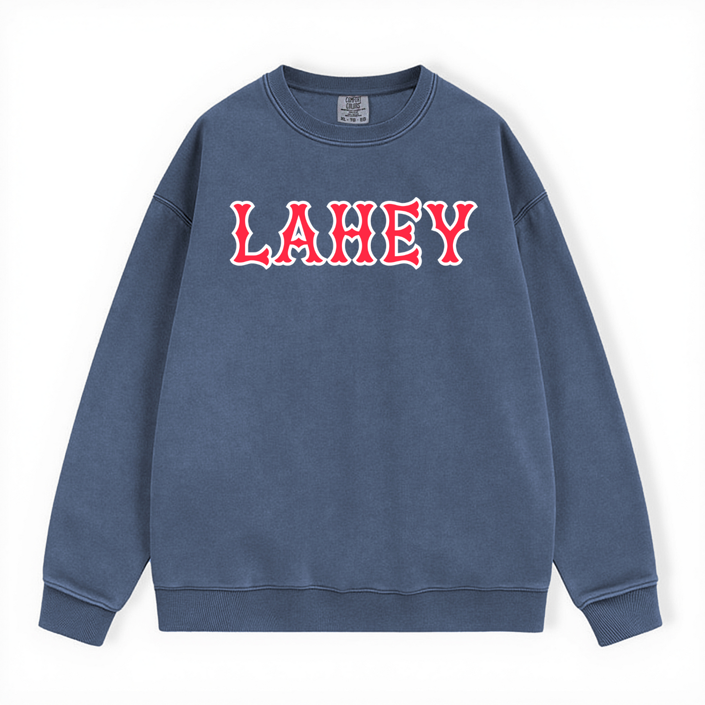 LAHEY SOX LETTERS CREWNECK