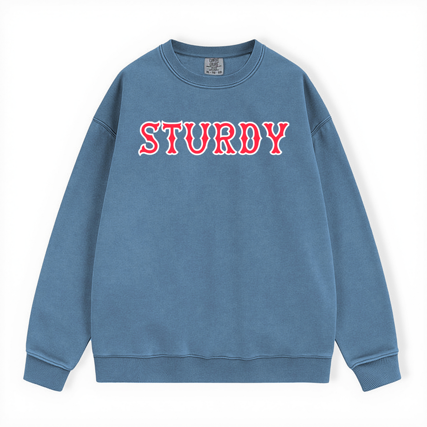 STURDY SOX LETTERS CREWNECK