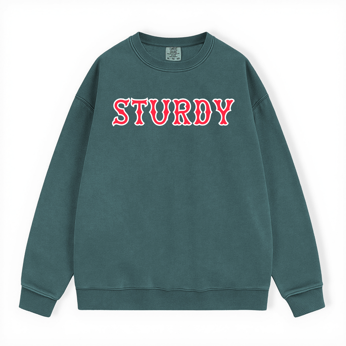 STURDY SOX LETTERS CREWNECK