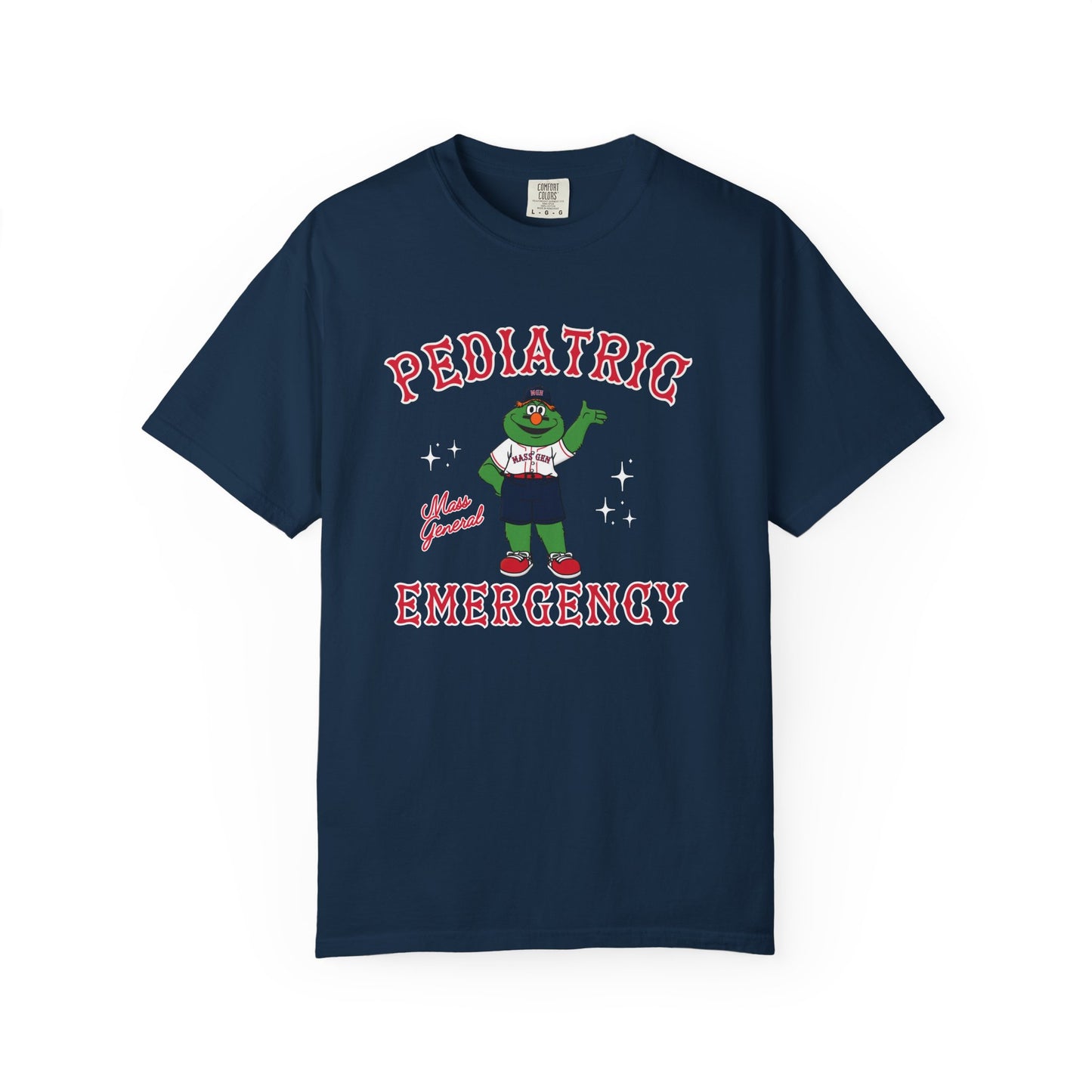 MGH PEDIATRIC EMERGENCY GREEN MONSTER T-SHIRT