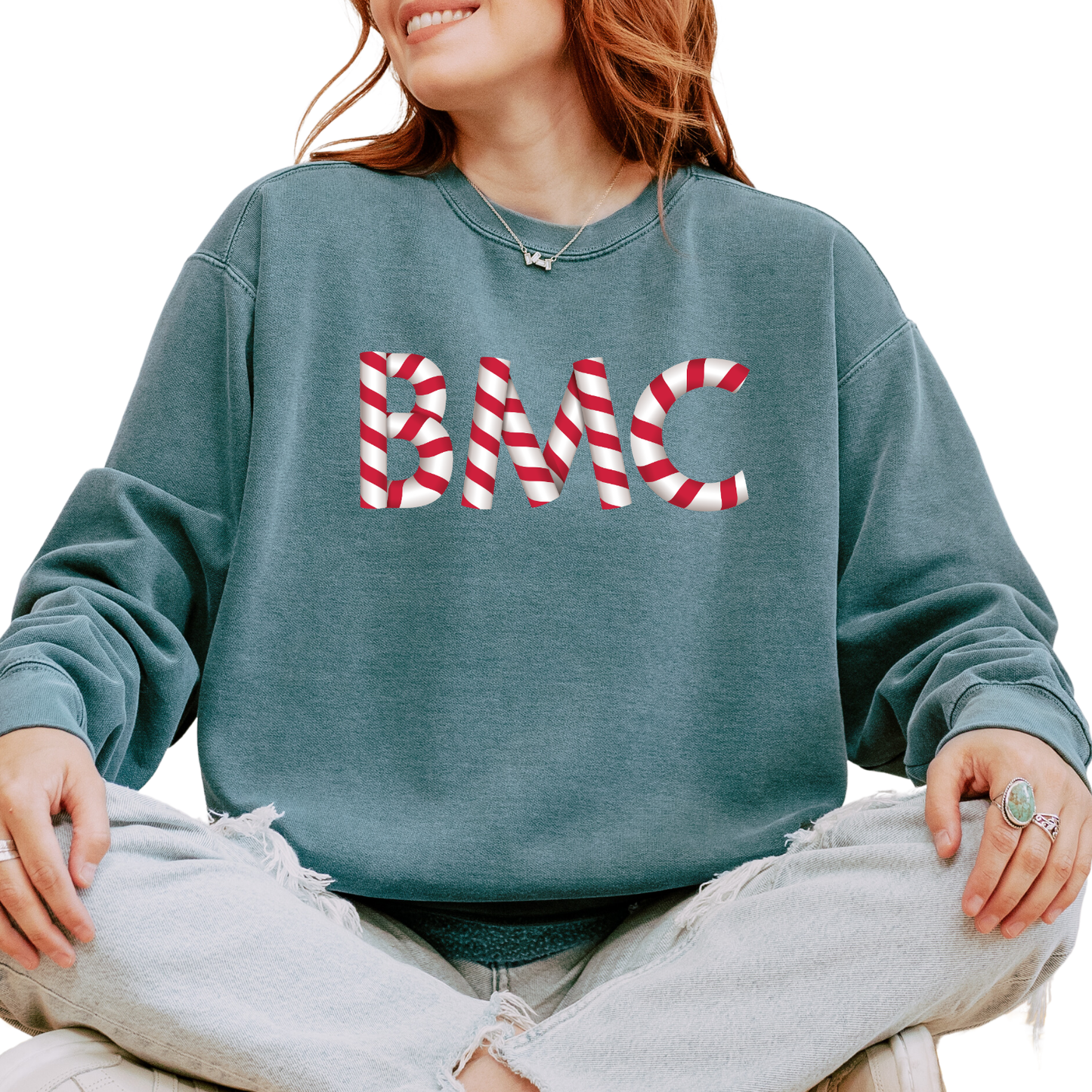 BMC CANDY CANE CREWNECK