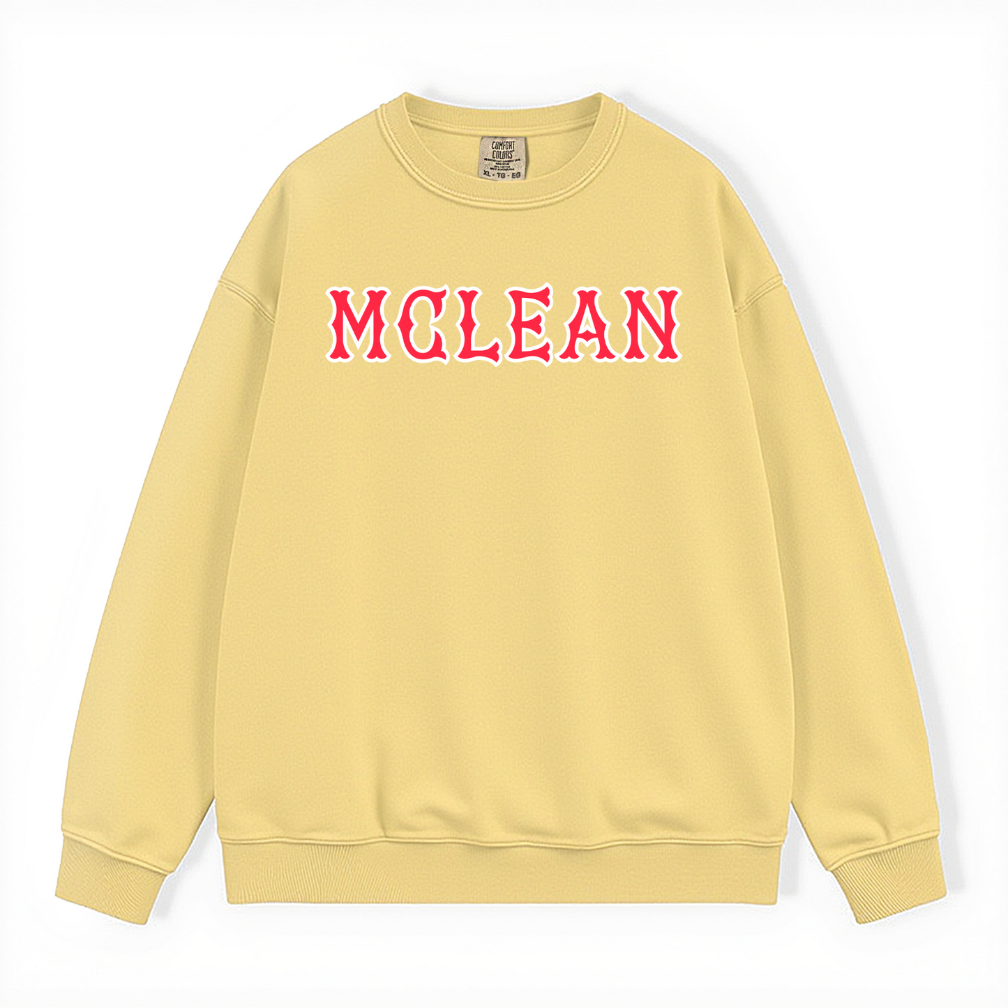 MCLEAN SOX LETTERS CREWNECK