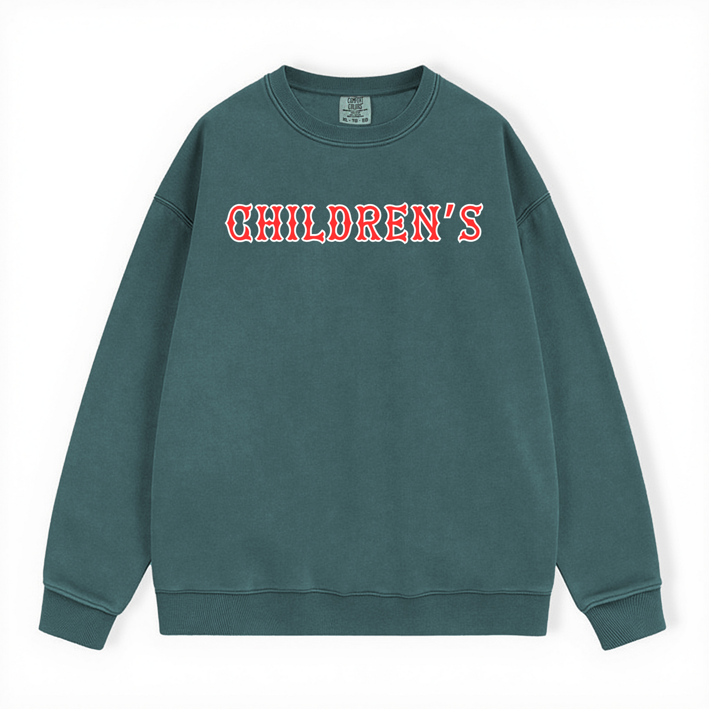 CHILDREN'S SOX LETTERS CREWNECK